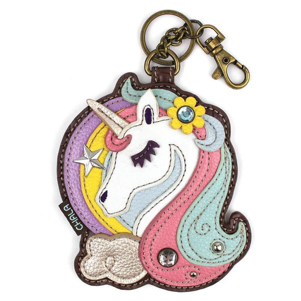 9795 Decorative Key Fob/Coin Purse Accessory Unicorn